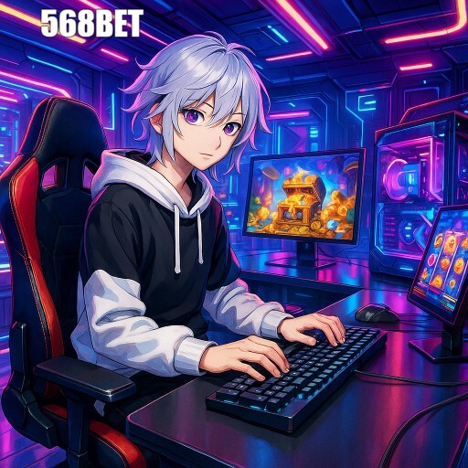 Imagem promocional da 568BET mostrando a plataforma e suas vantagens