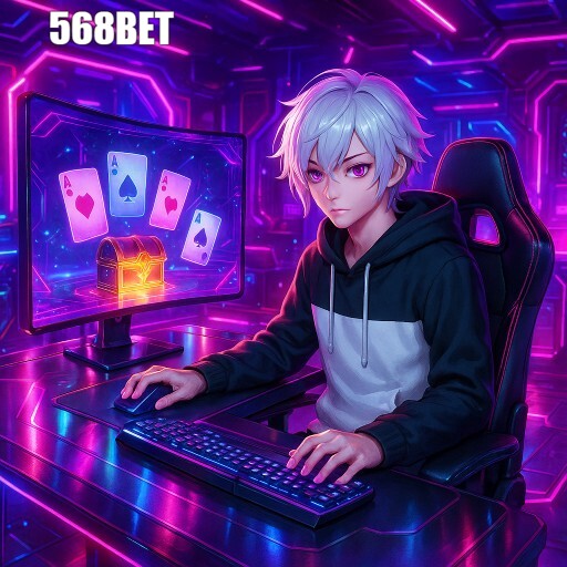 Imagem promocional da 568BET mostrando a plataforma e suas vantagens