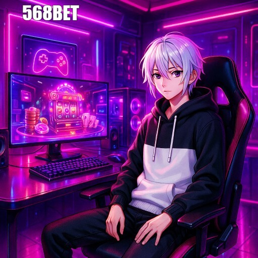 Imagem promocional da 568BET mostrando a plataforma e suas vantagens