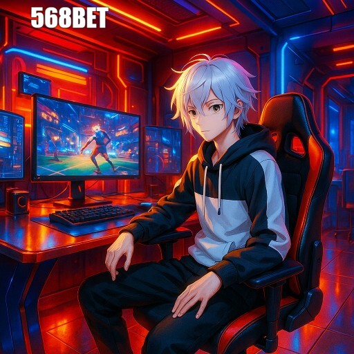 Imagem promocional da 568BET mostrando a plataforma e suas vantagens